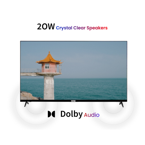 REFAB IPS PANEL LED TV 24"