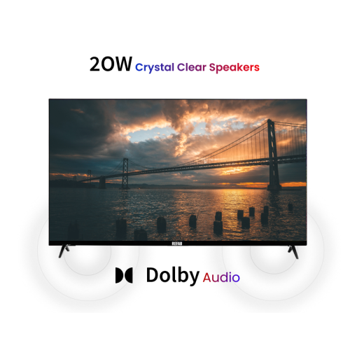 REFAB SMART 1GB/8GB RAM/ROM LED TV 40"