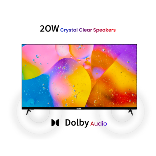REFAB TV 32" 1/8 GB RAM /ROM Smart HDR LED TV